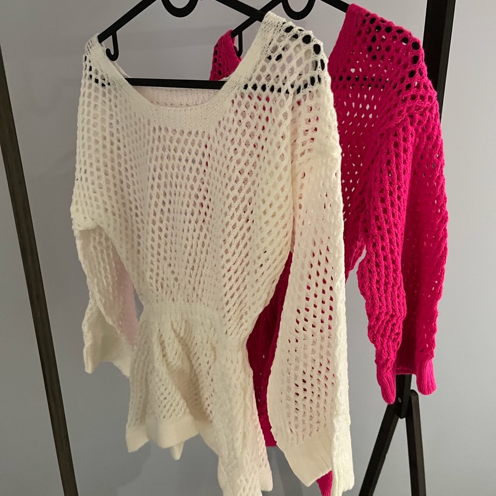 fishnet sweater